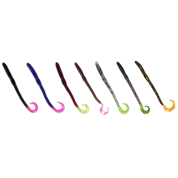 Action Plastics Plastic Worms 6"