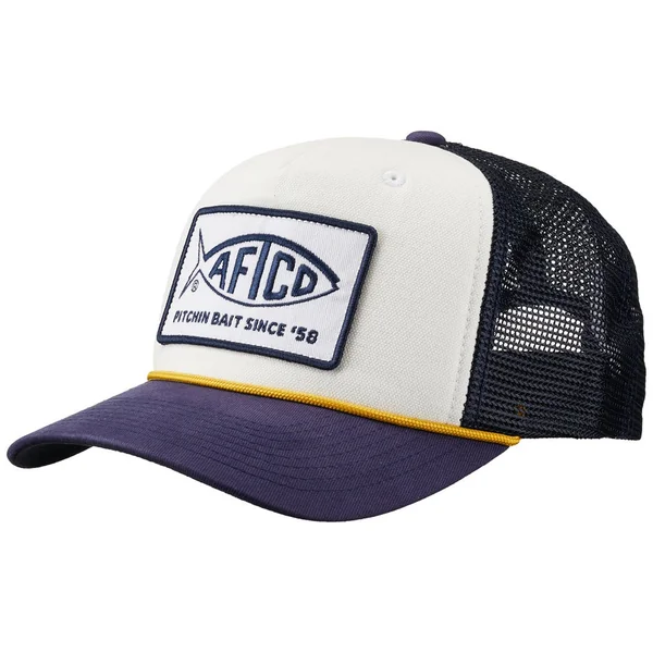 Aftco 00's Patch Trucker Hat Navy