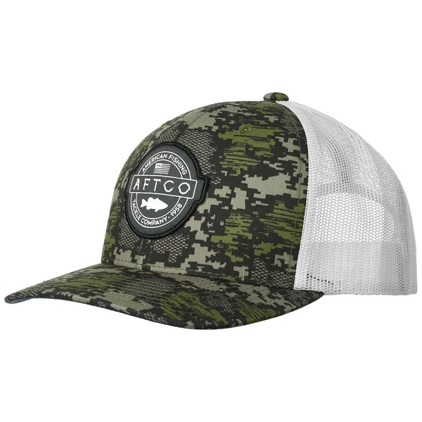 Aftco Bass Patch Trucker Hat