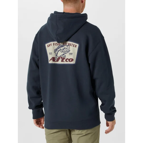 Aftco Colossal Pullover Hoodie Slate Blue
