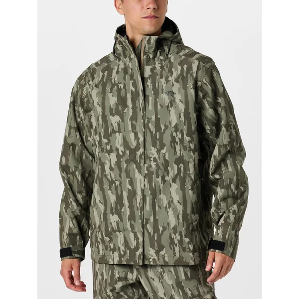 Aftco Crossing Printed Jacket Olive Current Camo