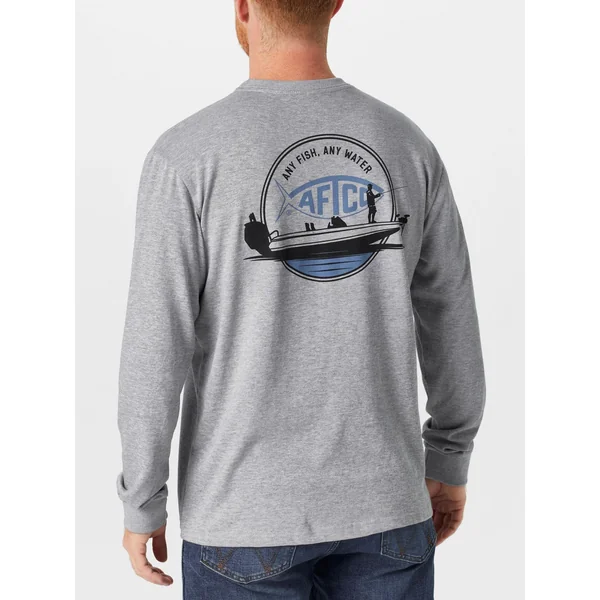 Aftco Horizon Heavyweight Long sleeve Athletic Heather