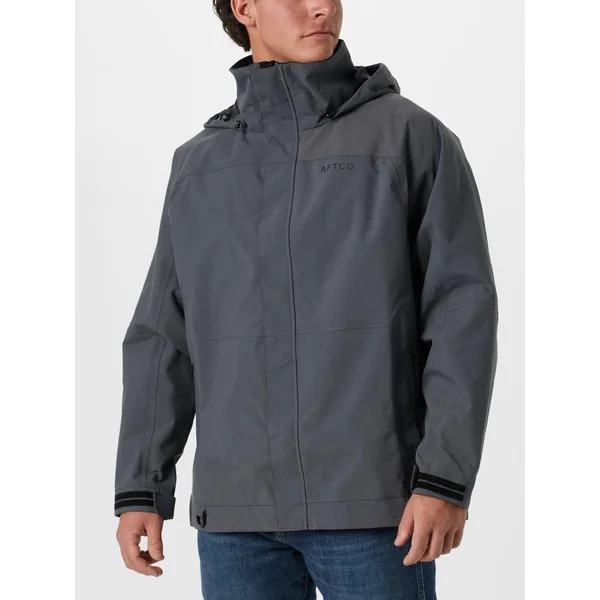 Aftco Hydro Rain Jacket Gun Metal