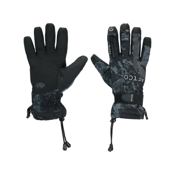 Aftco Hydronaut Glove Black Storm Camo