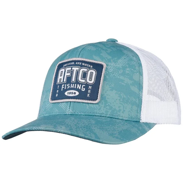 Aftco Under The Radar Trucker Hat Dusk Storm Camo