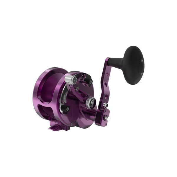Avet HXJ 5/2 MC Raptor Two-Speed Lever Drag Conventional Reels Purple