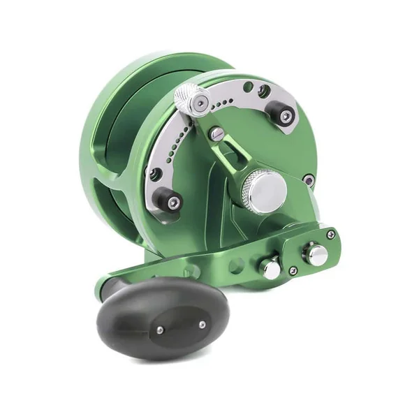 Avet HXJ 5/2 Two-Speed Lever Drag Conventional Reel Green