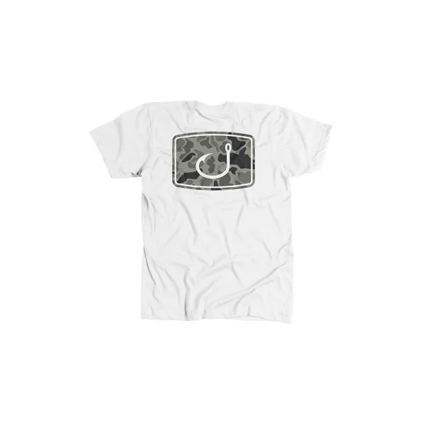 AVID Sportswear Duck Camo T-Shirt - White - XL