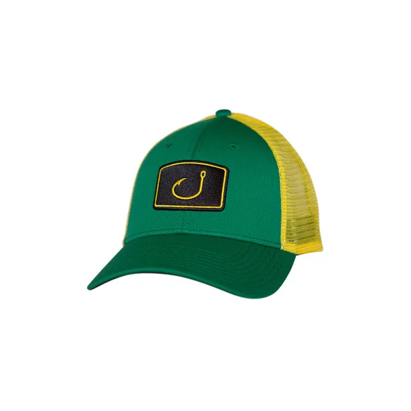 AVID Sportswear Iconic Fishing Trucker Hat - Kelly Green