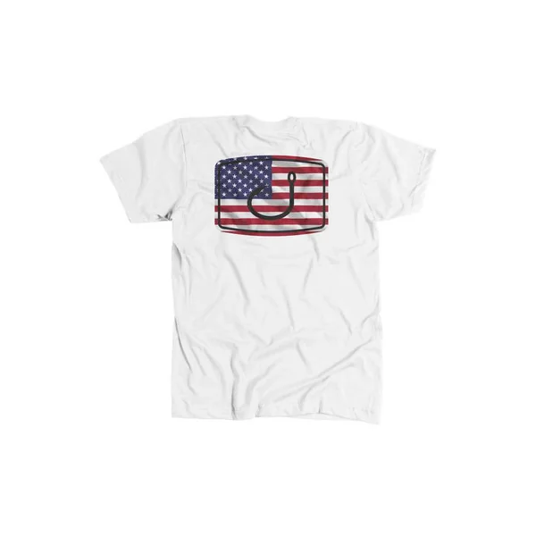 AVID Sportswear Merica Flag T-Shirt - White M
