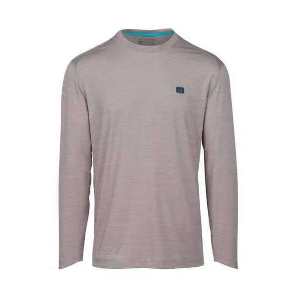 AVID Sportswear Pacifico Performance LS Shirt - Gl Gry M