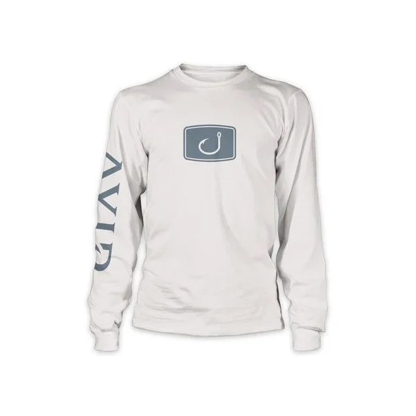 AVID Sportswear Tournament Long Sleeve Shirt - White M