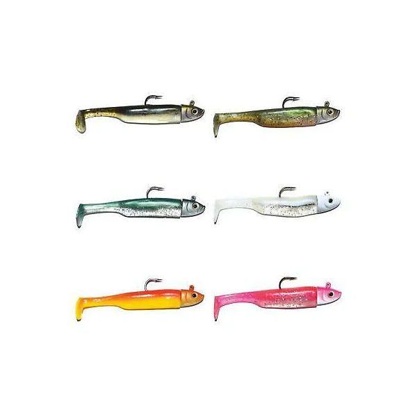 AXIA Mighty Minnow Rigged Shads 2+1pc