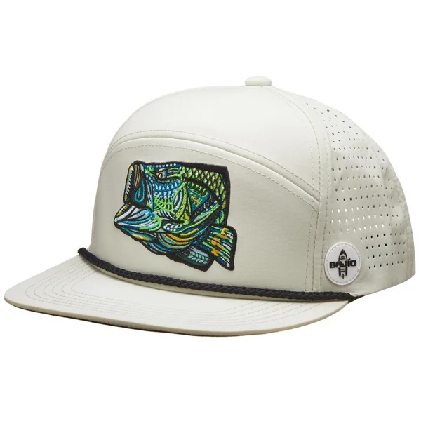 Bajio Waterproof Perforated Tech Hat Grey/Light Grey