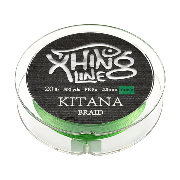 Bassmooch Xhing Kitana PE 8x Braided Line Green