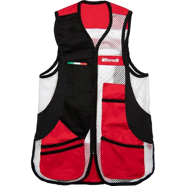 Benelli Shooting Vest Black/White/Red