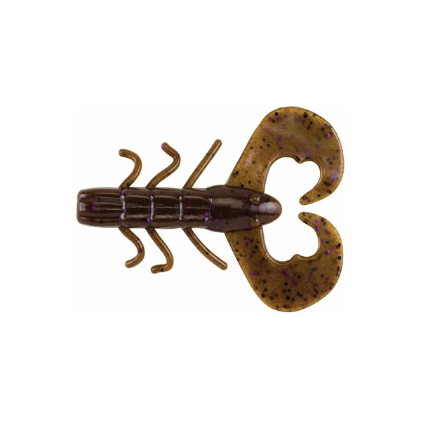 Berkley Powerbait Chigger Bug - Green Pumpkin Purple Fleck