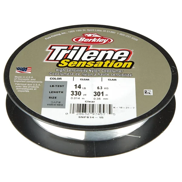 Berkley Trilene Sensation Monofilament Line Clear