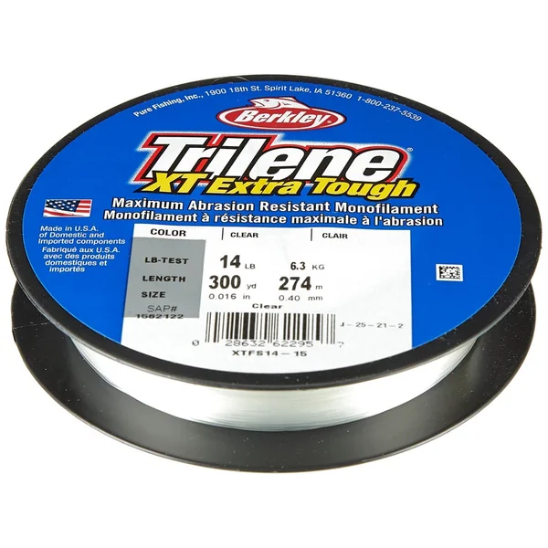 Berkley Trilene XT Monofilament Line Clear