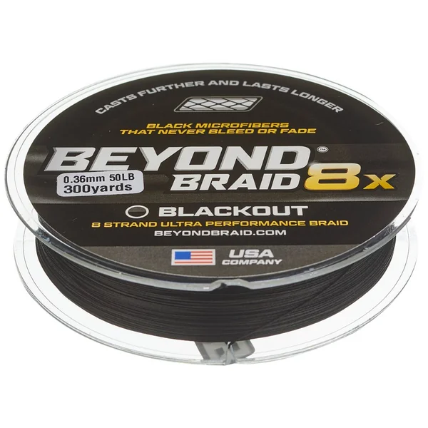Beyond Braid 8X Braided Line Blackout