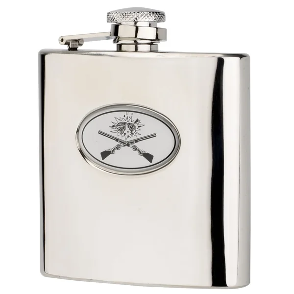 Bisley Crossed Guns Clay Breakers Flask
