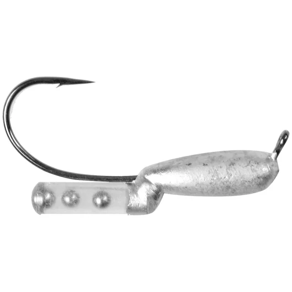 Bite Me Tackle Rattlin Flat Eye Tube Jig Heads 3pk