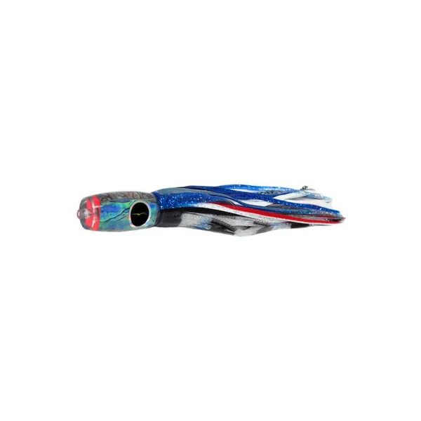 Black Bart Lures Medium Tackle Lures Mini 1656 Flat Nose Blue Foil/White BL/WH