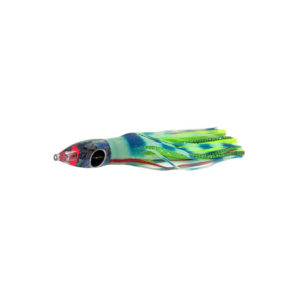 Black Bart Lures Medium Tackle Lures Wicked Glow/Green Chartreuse Dot GLO/GCD