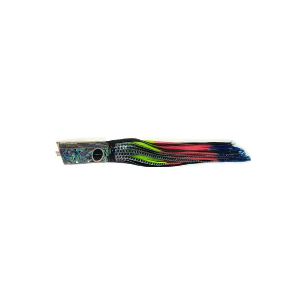 Black Bart Medium/Heavy Tackle Lures Kona Classic Tube Black Dot/Rainbow BKD/RA