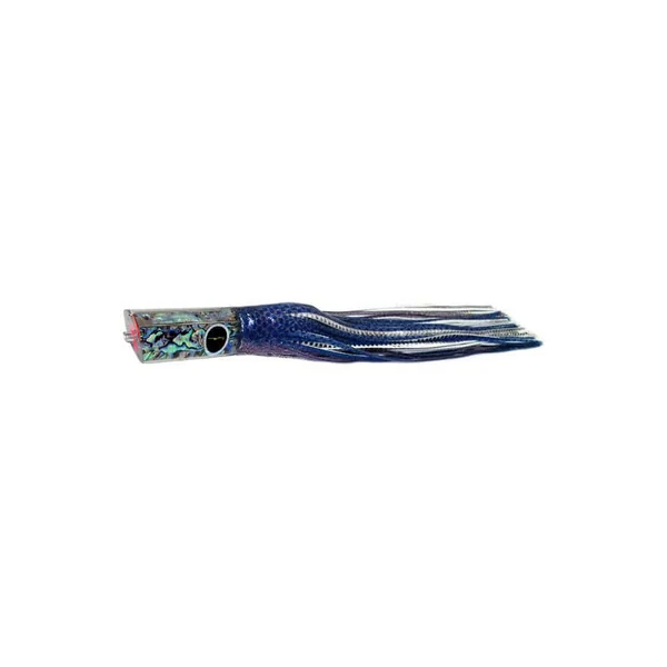 Black Bart Medium/Heavy Tackle Lures Kona Classic Tube Purple Blue Dot/White Black Dot PBD/WBD