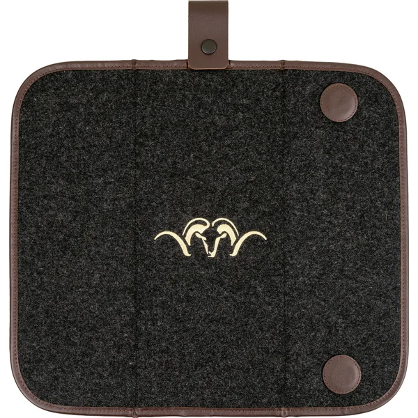 Blaser Loden/Leather Seat Pad 40x35cm