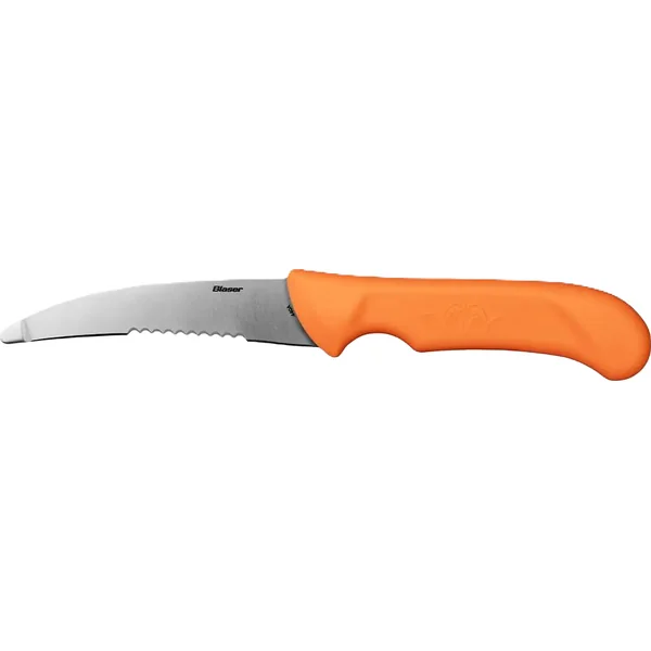 Blaser Professional Gutting Fixed Blade Knife Orange 110mm