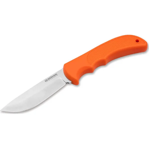 Boker Magnum Universal Drop Point Orange Fixed Blade Knife 9cm