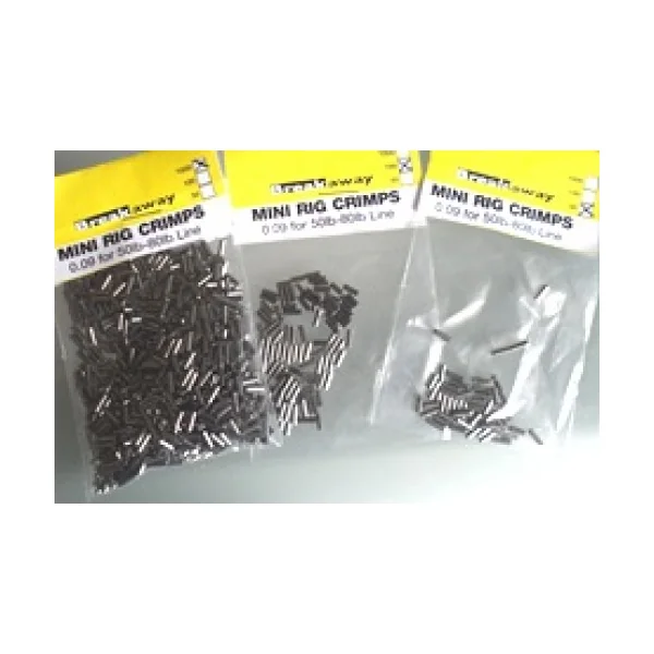 Breakaway Breakaway 0.90 Mini Rig Crimps x1000