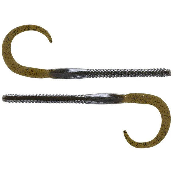 Bruiser Baits Curly Tail Worm 10" 7pk
