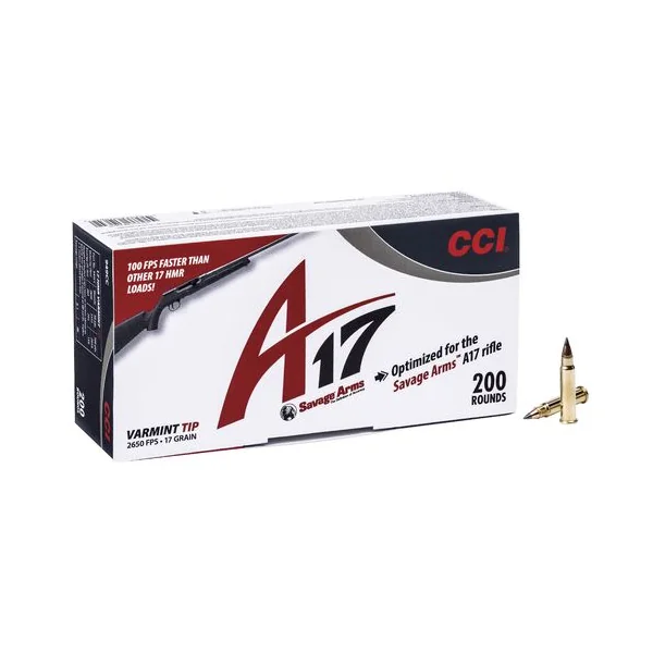 CCI .17 HMR 17 Grain Varmint Tip A17 (200 Box)