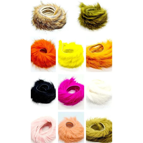 Chuck N Duck Rabbit Zonker Strips Single Colour