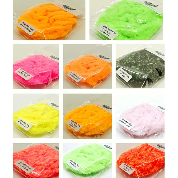 Chuck N Duck Scrambled Egg Chenille