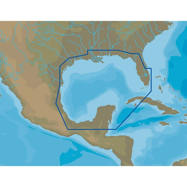 C-MAP 4D NA-D064 Gulf of Mexico - microSD/SD [M-NA-D064-MS]