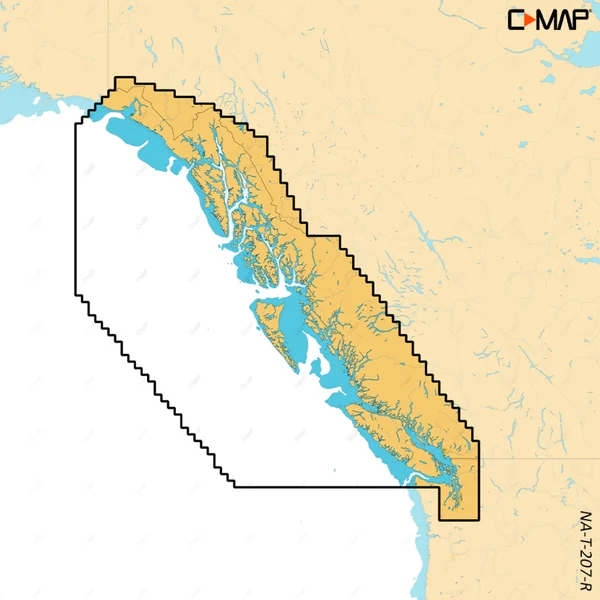 C-MAP REVEAL X - British Columbia Puget Sound [M-NA-T-207-R-MS]