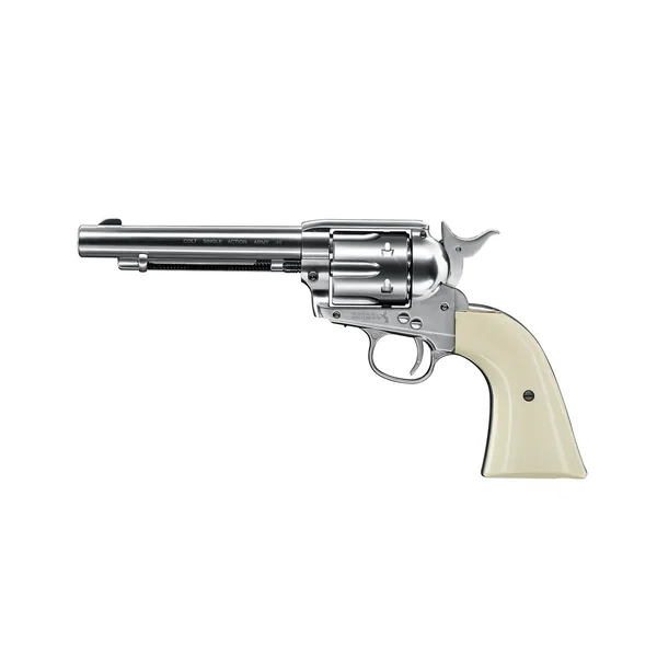 Colt Single Action Army Nickel .177 BB 5.5 Inch