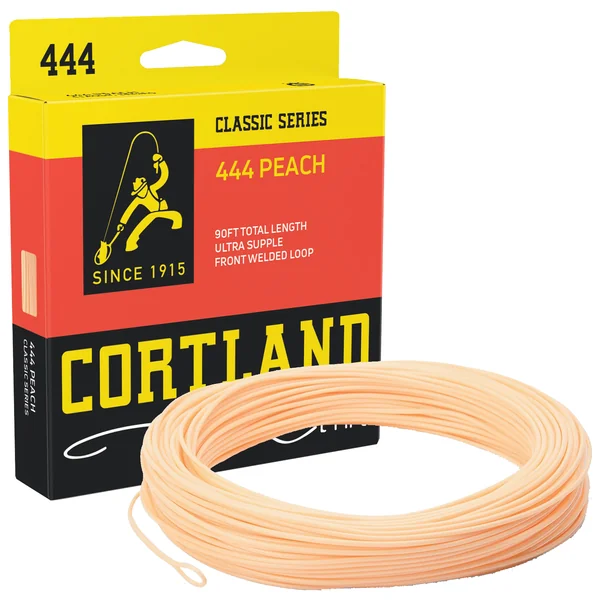Cortland Classic 444 Floating Fly Lines - Peach