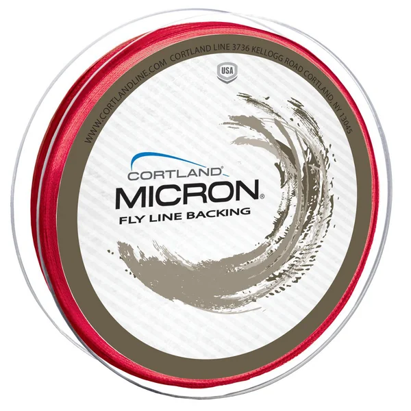 Cortland Micron Backing 100yd-250yd Spools