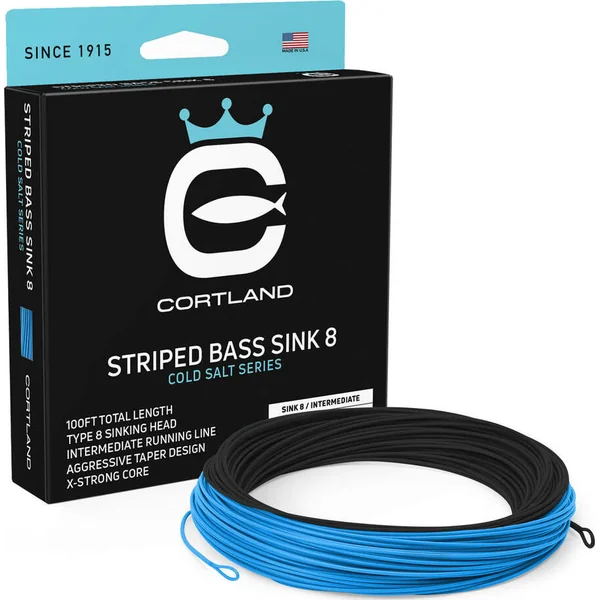 Cortland Striped Bass Sink 8
