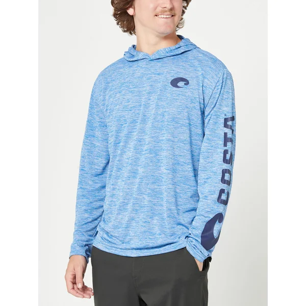 Costa Del Mar Technical Hood Long Sleeve Shirt