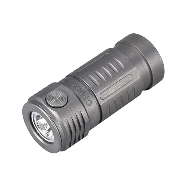 Cyansky Ultra Compact Titanium LED Flashlight 700 Lumens 73m