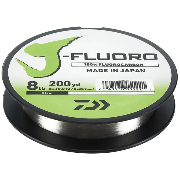 Daiwa J-Fluoro Fluorocarbon Line 200yd