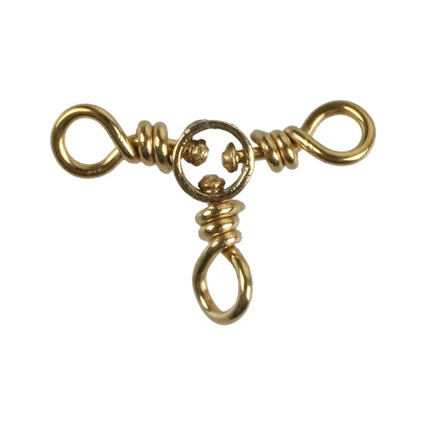 Danielson Brass Three-Way Swivels