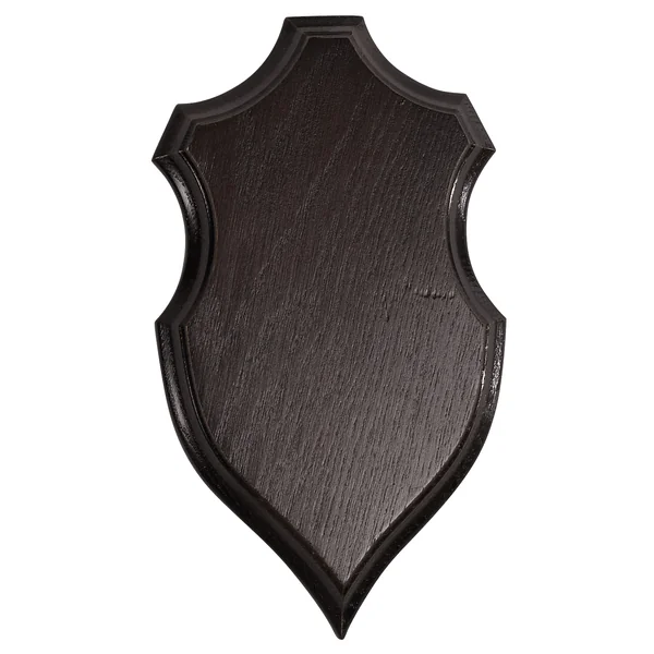 Decoy Buck Trophy Plate Dark Wood 22 x 13 cm