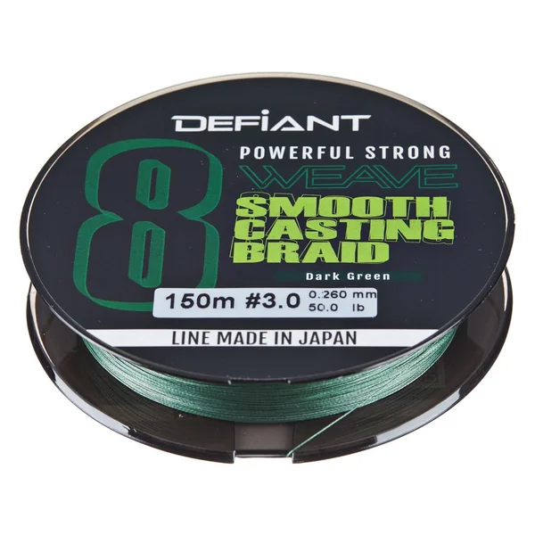 Defiant 8 Weave Smooth Casting Braided Line